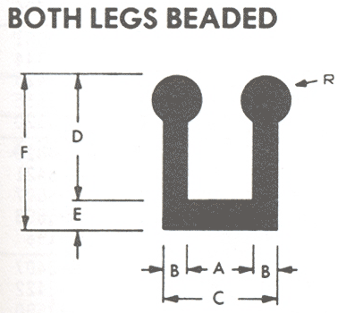 BOTH LEGS BEADED diagram