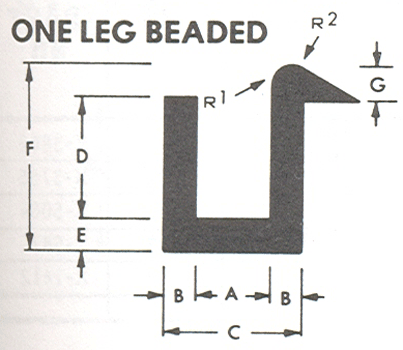 ONE LEG BEADED diagram