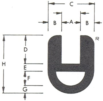 TEAR DROP SHAPE HOLLOW BULB BASE6 diagram