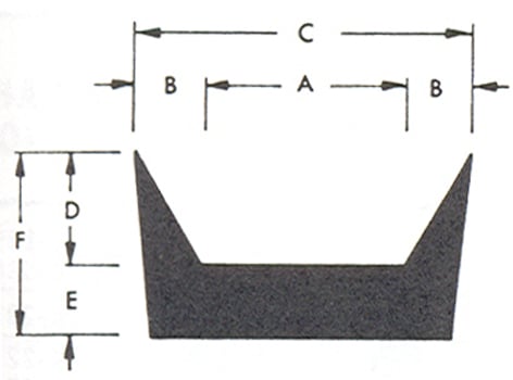 TEAR DROP SHAPE HOLLOW BULB BASE8 diagram